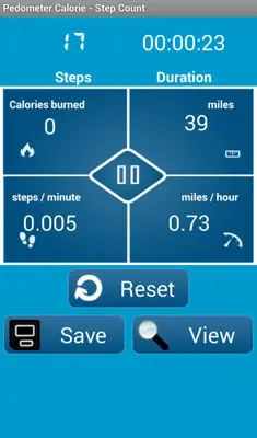 Pedometer Calorie - Step Count android App screenshot 6